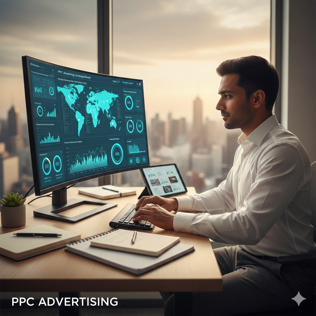 VyntraaDigital PPC advertising team managing targeted campaigns