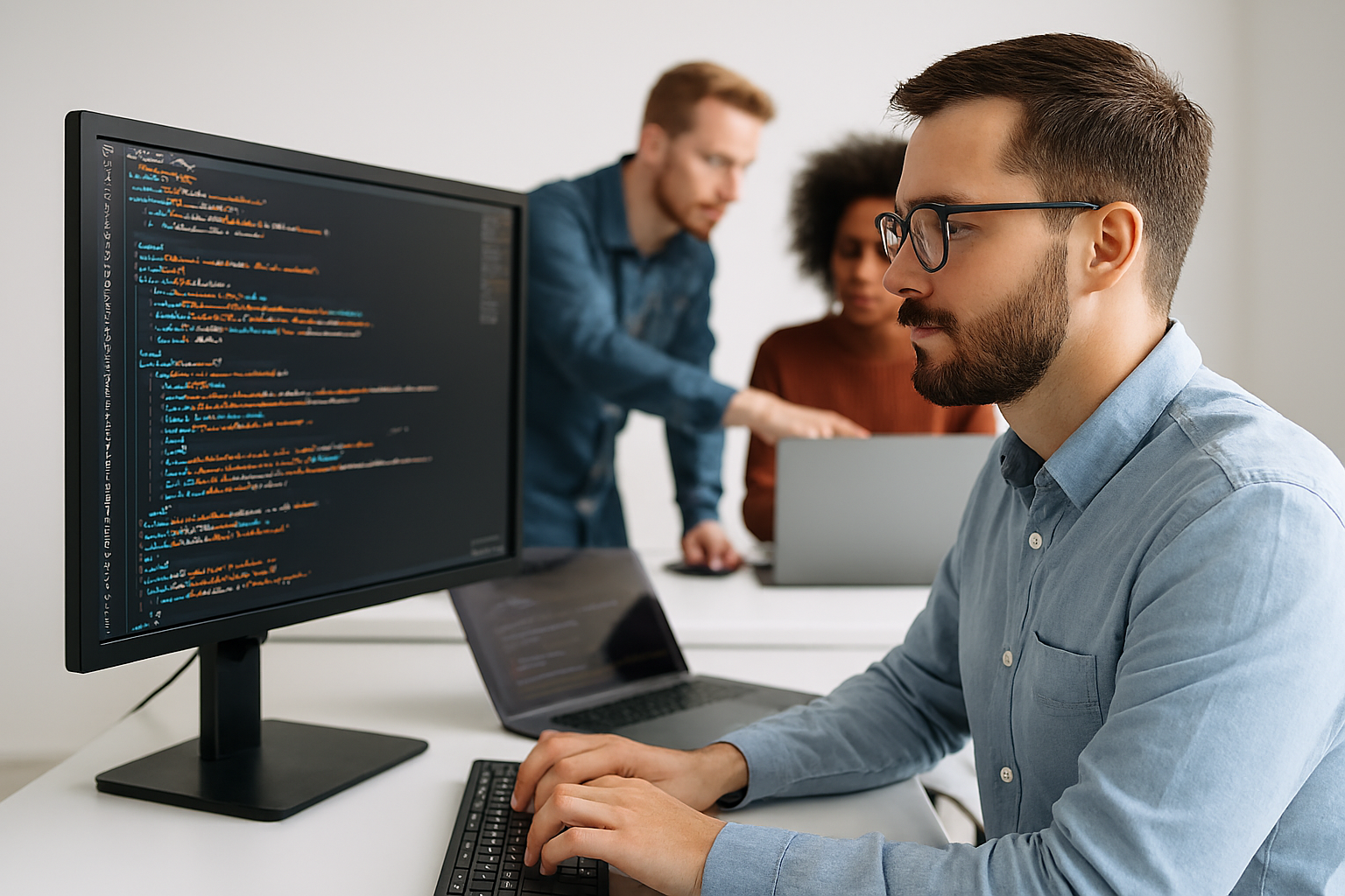 Web development team