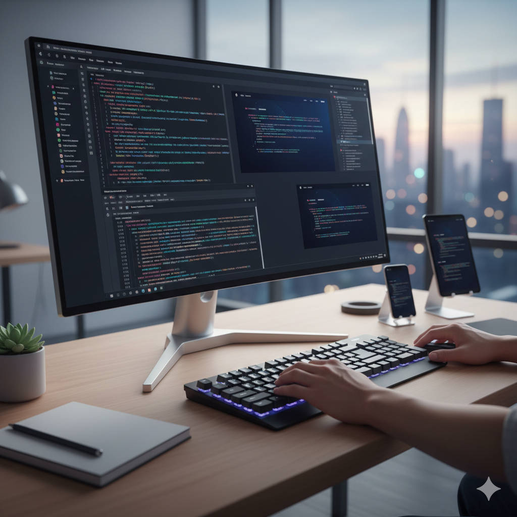 VyntraaDigital web development team building responsive websites